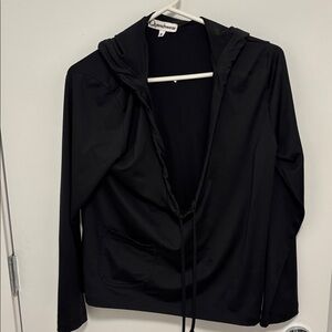 Hooded  athletic thin jacket
